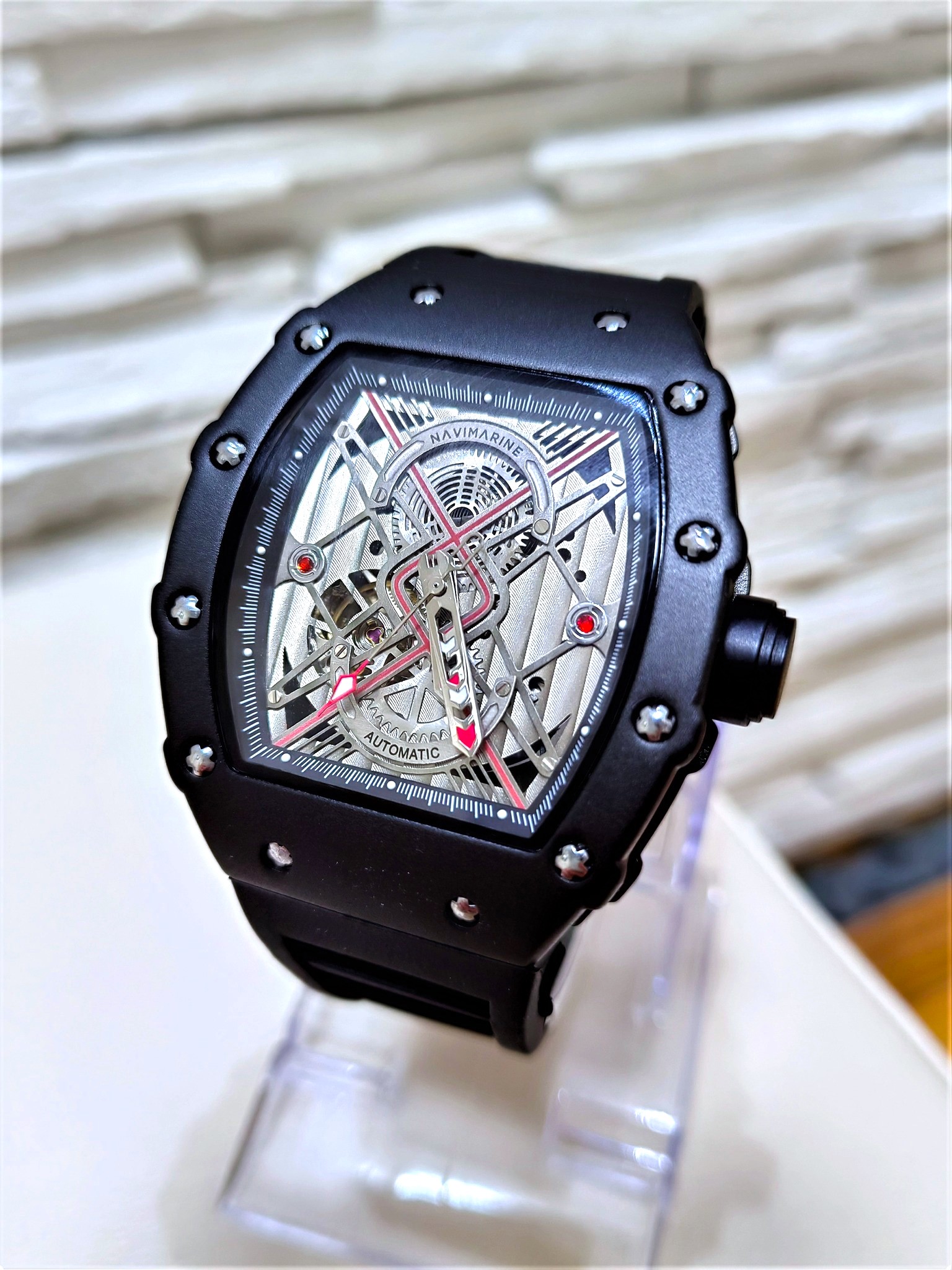 Мъжки часовник Navimarine AUTOMATIC – Стоманен корпус 44 мм | Moranni - Image 2