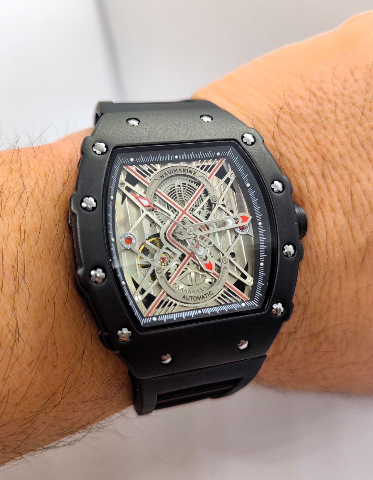 Мъжки часовник Navimarine AUTOMATIC – Стоманен корпус 44 мм | Moranni - Image 3